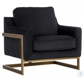 Kalmin Abbington Black Lounge Chair