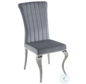 Carone Grey Side Chair Set of 4