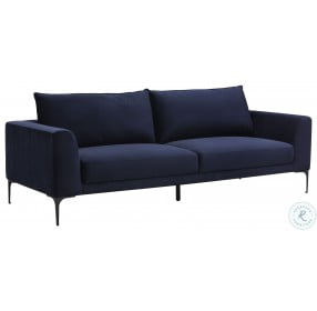 Virgo Metropolis Blue Sofa