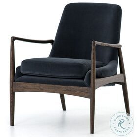 Braden Modern Shadow Velvet Chair
