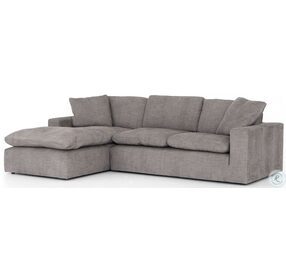 Plume Harbor Gray 2 Piece 106" LAF Chaise Sectional