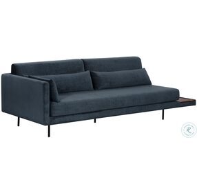 Kalani Danny Dusty Blue Fabric Sofa