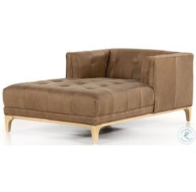 Dylan Palermo Drift Leather Chaise Lounge