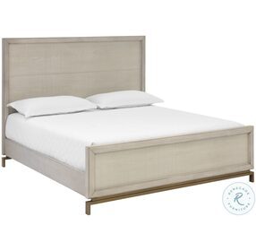 Valence Taupe King Panel Bed