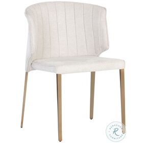 Zayden Belfast Oatmeal Fabric Dining Chair