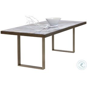 Fuentes Brown 86" Dining Table