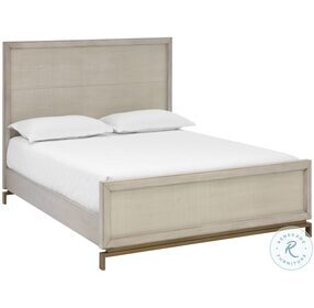 Valence Taupe Queen Panel Bed