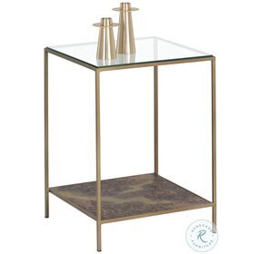 Concord Antique Brass End Table