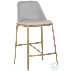 Dover Napa Stone And Polo Club Stone Counter Height Stool
