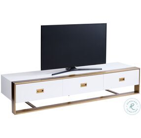 Brielle Gold TV Stand