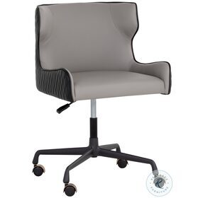 Gianni Dillon Stratus And Black Office Chair
