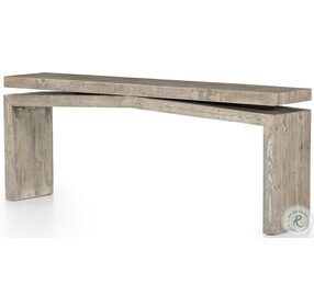 Matthes Weathered Wheat Console Table