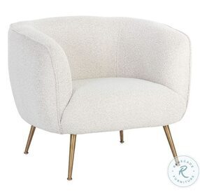 Amara Copenhagen White Lounge Chair