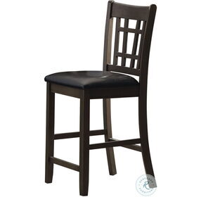 Lavon Black Counter Height Stool Set Of 2