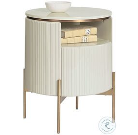Paloma Gold End Table