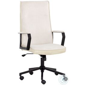 Swanson Cream Adjustable Office Chair