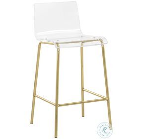 Ria Gold Counter Height Stool