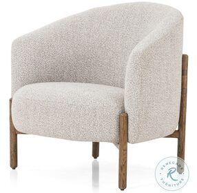 Enfield Astor Stone Fabric Chair