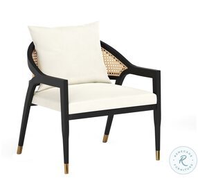 Kirsten Linoso Ivory Lounge Chair