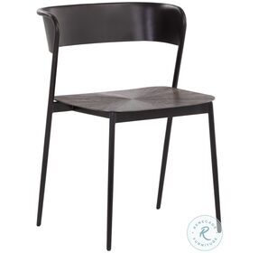 Keanu Gunmetal Dining Chair