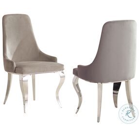 Antoine Grey Dining Chair Set Of 2