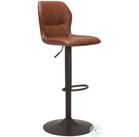 Vital Vintage Brown Adjustable Bar Chair