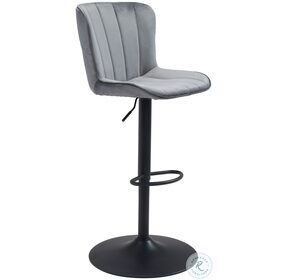 Tarley Gray Adjustable Bar Chair