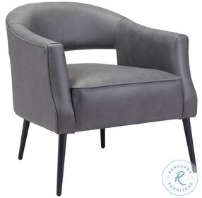 Berkeley Vintage Gray Accent Chair