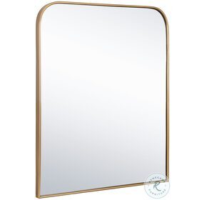 Calabasas Brass Wall Mirror
