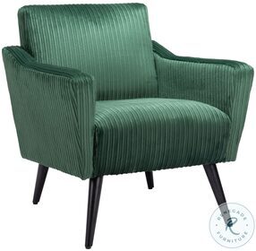Bastille Green Accent Chair