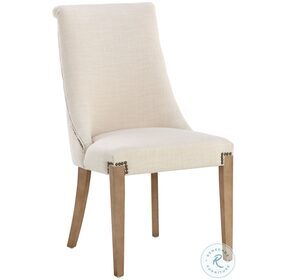 Marjory Effie Linen Dining Chair Set of 2