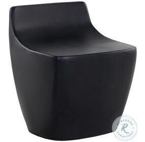 Ledger Black Outdoor Dining Chair