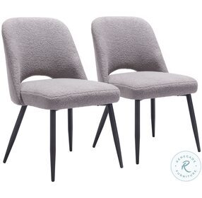 Teddy Gray Dining Chair Set Of 2