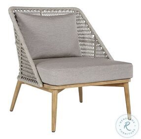 Andria Palazzo Taupe Outdoor Lounge Chair