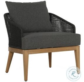 Capri Grace Bay Gray Outdoor Lounge Chair
