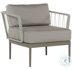 Catania Palazzo Taupe Outdoor Arm Chair