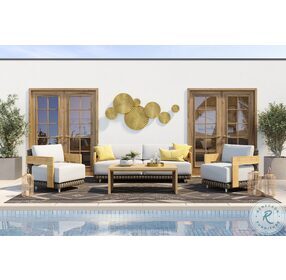 Potenza Palazzo Cream Outdoor Living Room Set