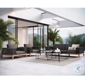 Salerno Gracebay Gray Outdoor Living Room Set
