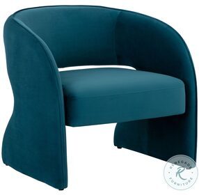 Rosalia Timeless Teal Lounge Chair