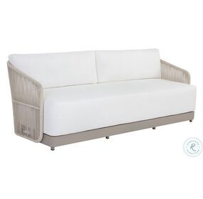 Allariz White Stinson Outdoor Sofa