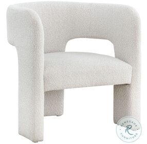 Isidore Copenhagen White Lounge Chair