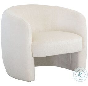 Mircea Bergen Ivory Lounge Chair