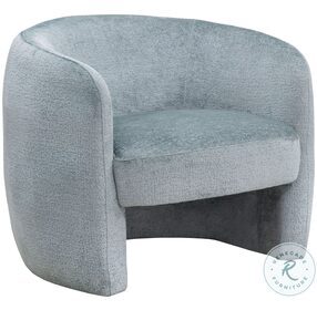 Mircea Bergen French Blue Lounge Chair