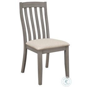 Nogales Coastal Grey Dining Chair Set Of 2