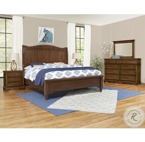 Heritage Amish Cherry Sleigh Bedroom Set