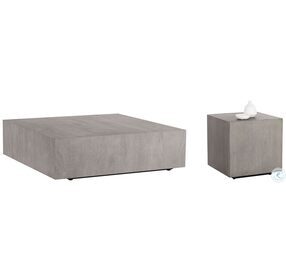Frezco Gray Occasional Table Set