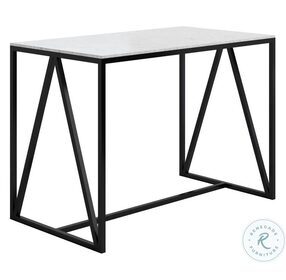 Abel White And Black Counter Height Dining Table