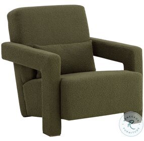 Forester Copenhagen Olive Lounge Chair