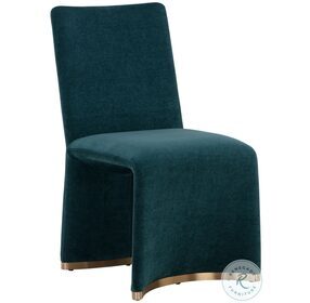 Iluka Danny Teal Dining Chair Set of 2