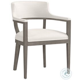 Brylea Linoso Ivory Dining Arm Chair